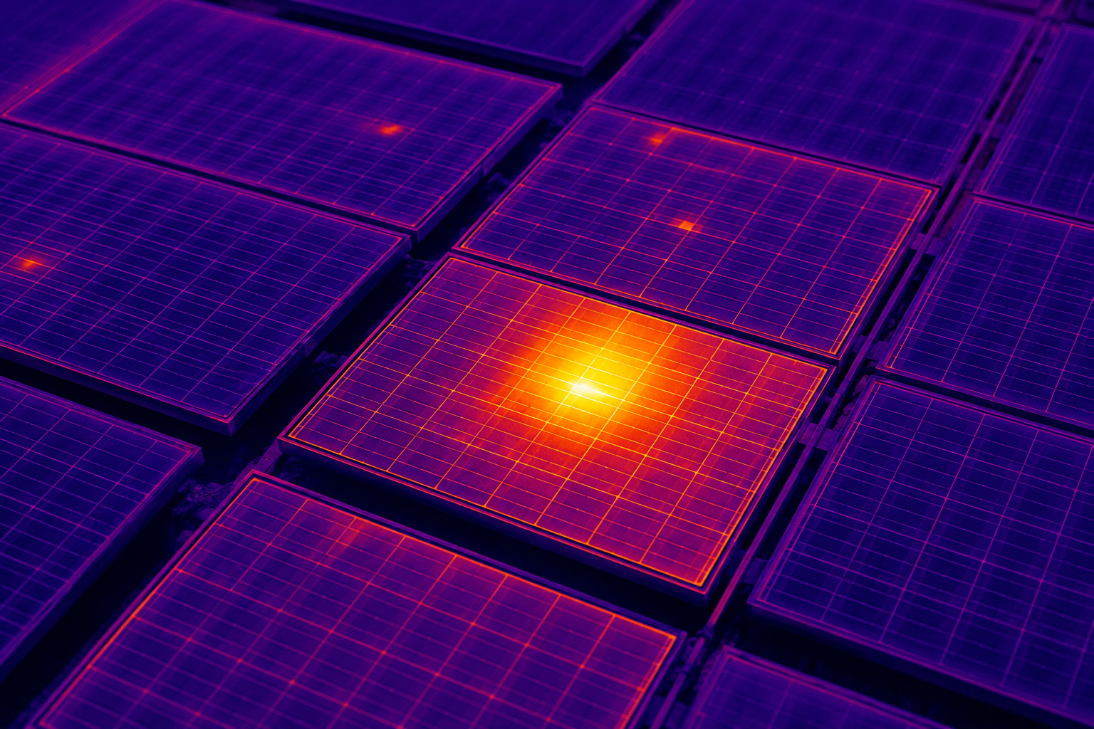 Inspektion af solceller
